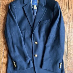 Boys size 10 Nautica Navy Blazer with Gold Buttons